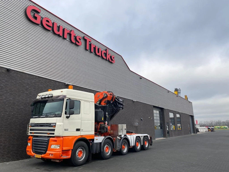 Auto s hydraulickou rukou DAF XF 105 10X4 + FASSI F1500AXP.28 KRAAN/KRAN/CRANE/GRUA: obrázok 8