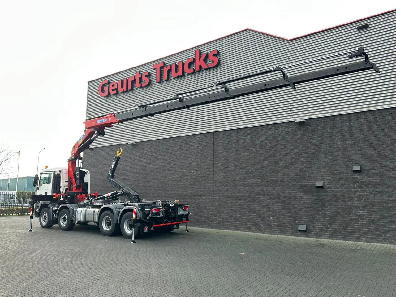 MAN TGS 35.460 8X4 BL+ HYVA 18.55.S HAAKARMSYSTEEM E - Hákový nosič kontajnerov, Auto s hydraulickou rukou: obrázok 3 MAN TGS 35.460 8X4 BL+ HYVA 18.55.S HAAKARMSYSTEEM E - Hákový nosič kontajnerov, Auto s hydraulickou rukou: obrázok 3