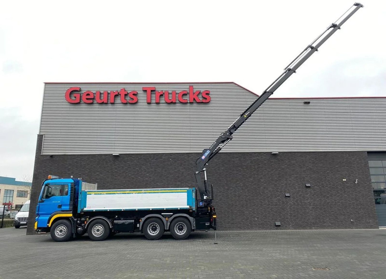 MAN TGS 35.480 8X4 KIPPER/TIPPER + HMF 2620-K5 KRAAN - Sklápač, Auto s hydraulickou rukou: obrázok 4 MAN TGS 35.480 8X4 KIPPER/TIPPER + HMF 2620-K5 KRAAN - Sklápač, Auto s hydraulickou rukou: obrázok 4