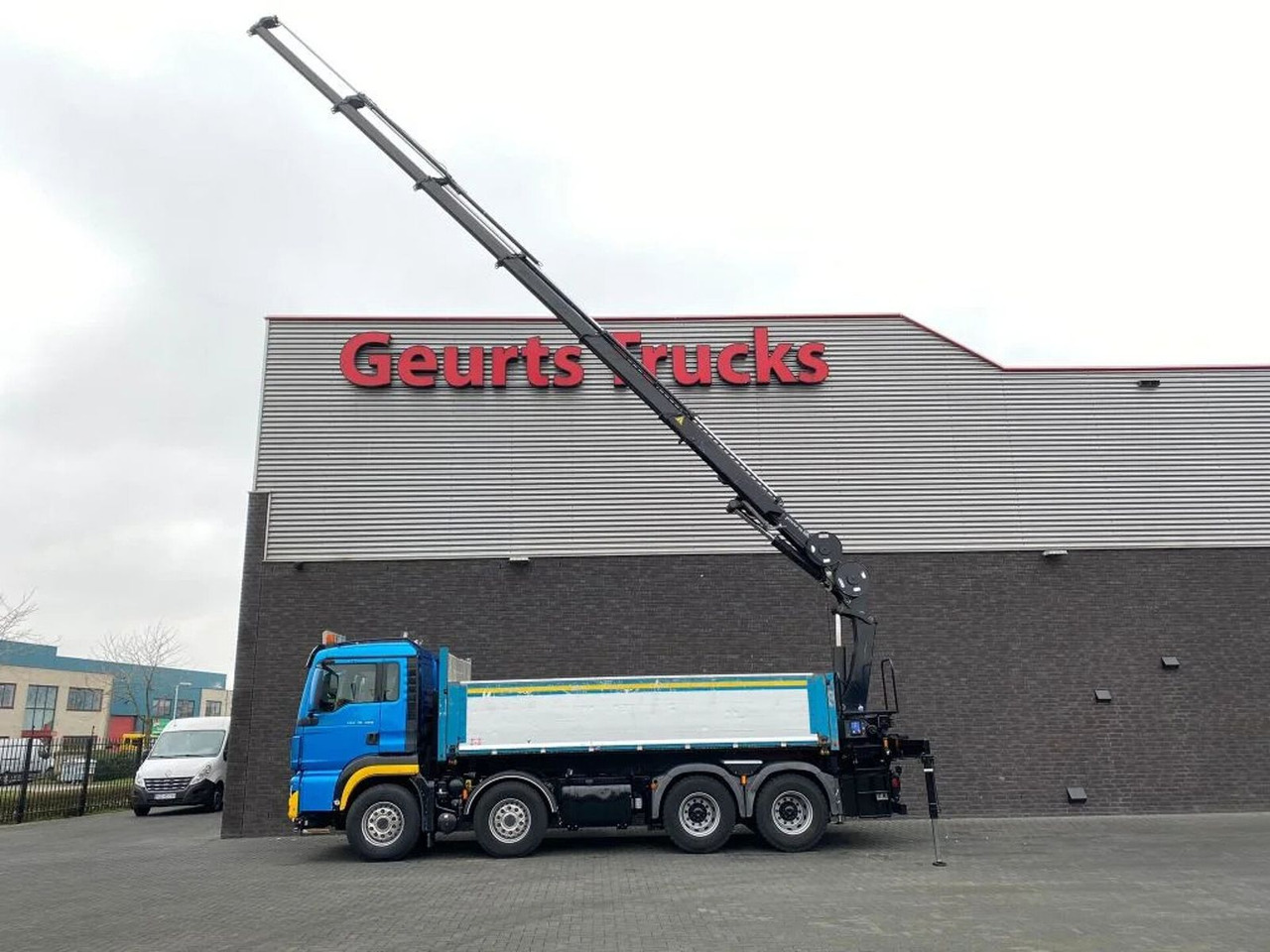 MAN TGS 35.480 8X4 KIPPER/TIPPER + HMF 2620-K5 KRAAN - Sklápač, Auto s hydraulickou rukou: obrázok 2 MAN TGS 35.480 8X4 KIPPER/TIPPER + HMF 2620-K5 KRAAN - Sklápač, Auto s hydraulickou rukou: obrázok 2