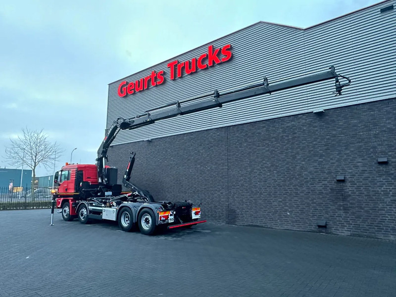 MAN TGS 35.500 8X4H-6 MET MULTILIFT ULT T 21 S51 HAAKARMSYSTEEM + HIAB X-HIPRO 192 E-4 KRAAN/CRANE/KRAN/GRUA - Hákový nosič kontajnerov, Auto s hydraulickou rukou: obrázok 3 MAN TGS 35.500 8X4H-6 MET MULTILIFT ULT T 21 S51 HAAKARMSYSTEEM + HIAB X-HIPRO 192 E-4 KRAAN/CRANE/KRAN/GRUA - Hákový nosič kontajnerov, Auto s hydraulickou rukou: obrázok 3