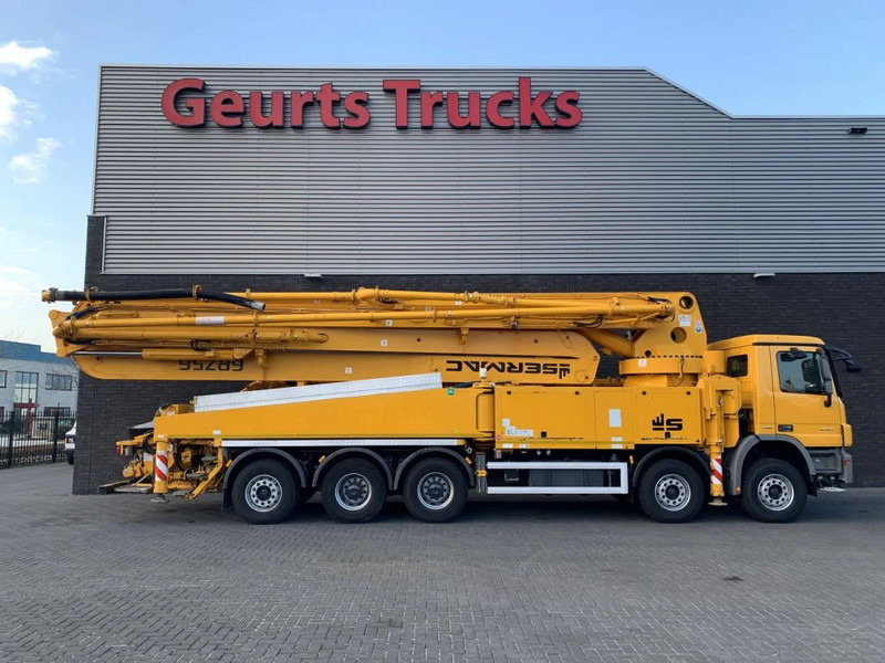 Mercedes-Benz Actros 5041 10X4 + SERMAC 6 RZ 56 METER CONCRETE PUMP - Autočerpadlo: obrázok 5 Mercedes-Benz Actros 5041 10X4 + SERMAC 6 RZ 56 METER CONCRETE PUMP - Autočerpadlo: obrázok 5