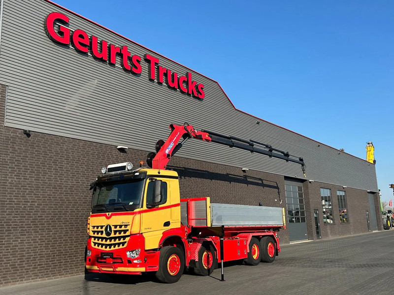 Nákladne vozidlo - káblový systém, Auto s hydraulickou rukou Mercedes-Benz Arocs 3253 L ENA 8X2/4 HMF2820 KRAAN / KRAN/ CRANE MET TF.324 KABELSYSTEEM / SEILGERATE / CABLE SYSTEM: obrázok 9 Nákladne vozidlo - káblový systém, Auto s hydraulickou rukou Mercedes-Benz Arocs 3253 L ENA 8X2/4 HMF2820 KRAAN / KRAN/ CRANE MET TF.324 KABELSYSTEEM / SEILGERATE / CABLE SYSTEM: obrázok 9