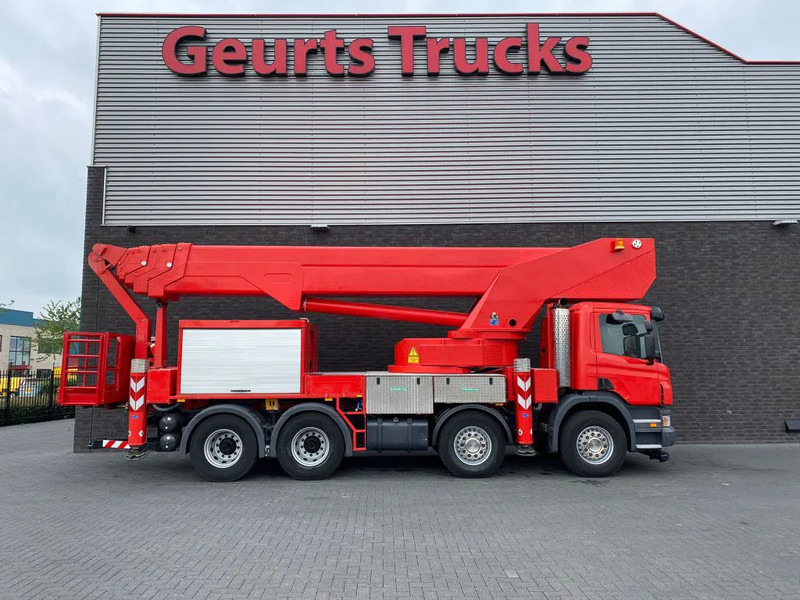 Scania P420 8X4 + BISON PALFINGER TKA 57 KS HOOGWERKER/HUBARBEITSBÜHNE/HIGHWORKER/PLATFORM - Nákladné auto: obrázok 4 Scania P420 8X4 + BISON PALFINGER TKA 57 KS HOOGWERKER/HUBARBEITSBÜHNE/HIGHWORKER/PLATFORM - Nákladné auto: obrázok 4