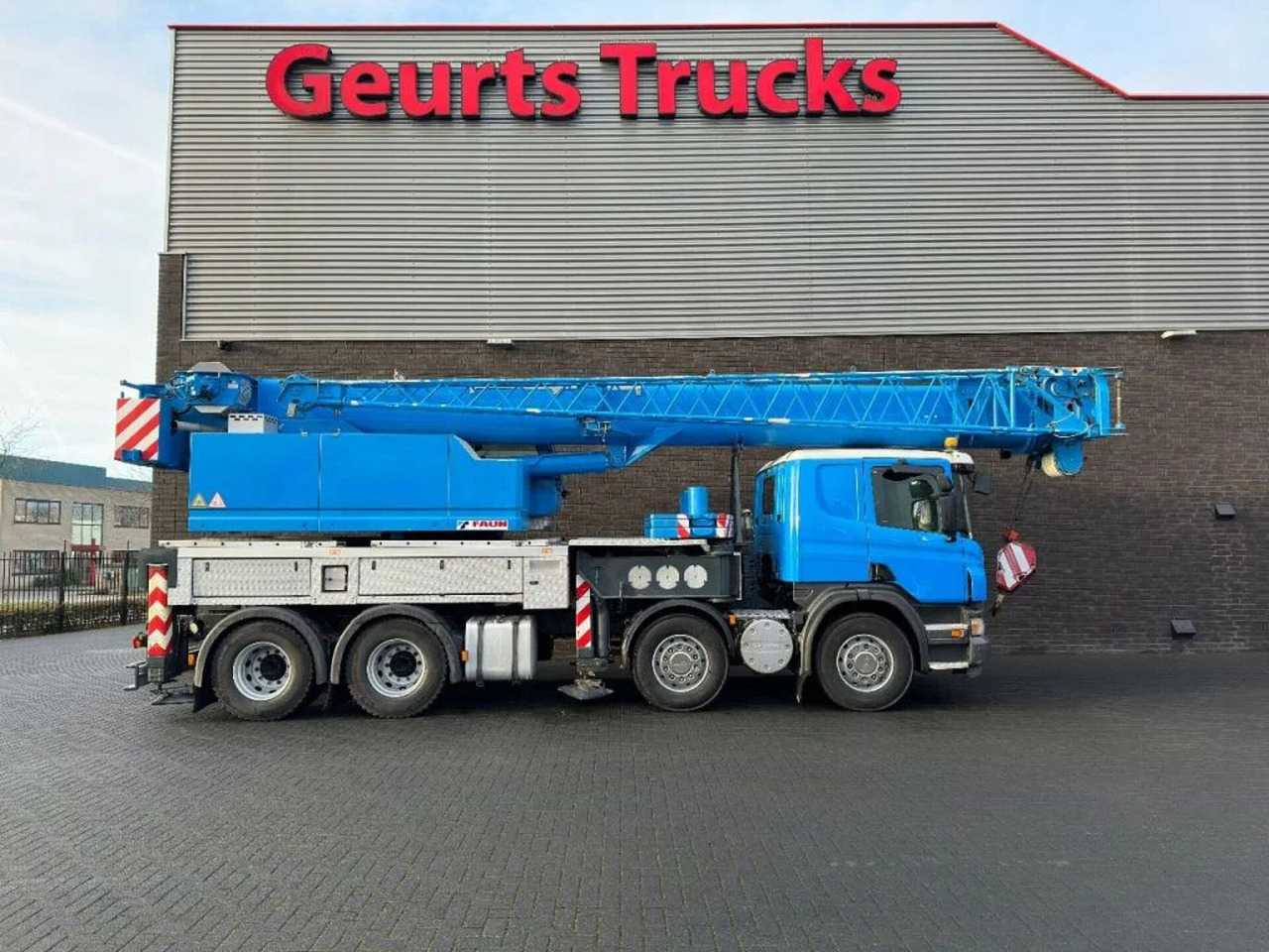 Scania P420 8X4 + FAUN HK 40 + JIB KRAAN/KRAN/CRANE/GRU - Auto s hydraulickou rukou: obrázok 4 Scania P420 8X4 + FAUN HK 40 + JIB KRAAN/KRAN/CRANE/GRU - Auto s hydraulickou rukou: obrázok 4