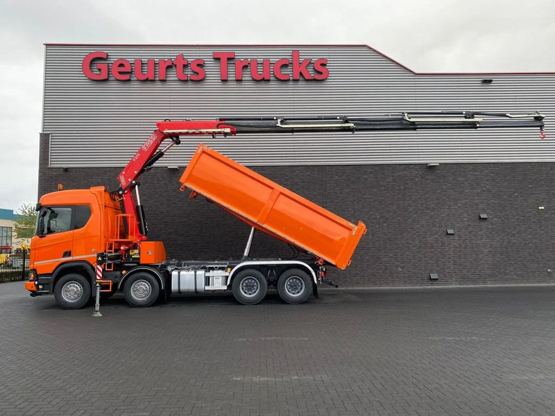 Scania R650 V8 NGS XT 8X4 + KIPPER + FASSI F275A.2.25 KRAAN/KRAN/CRANE/GRUA - Sklápač, Auto s hydraulickou rukou: obrázok 1 Scania R650 V8 NGS XT 8X4 + KIPPER + FASSI F275A.2.25 KRAAN/KRAN/CRANE/GRUA - Sklápač, Auto s hydraulickou rukou: obrázok 1