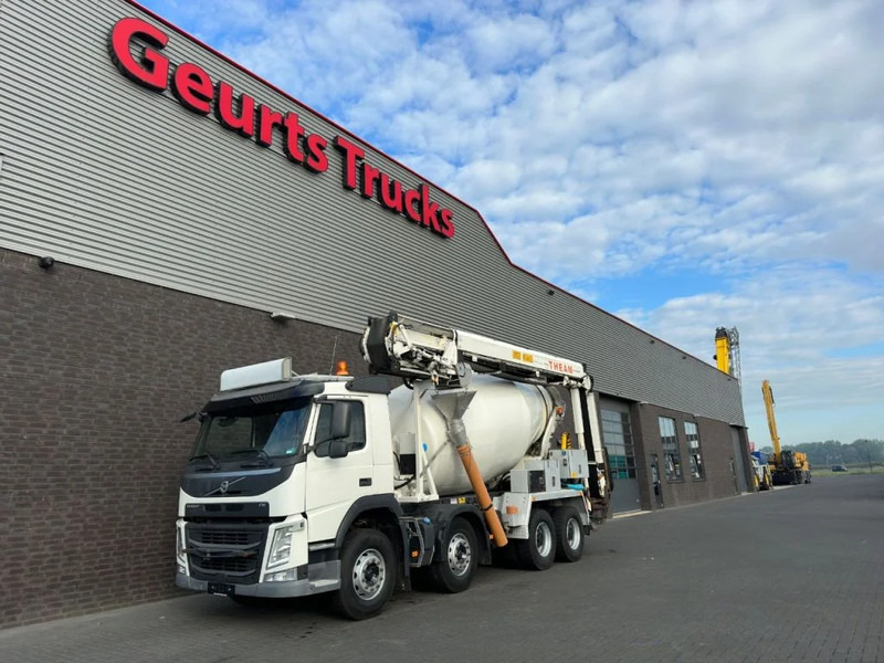 Volvo FM 410 8X4 + STETTER 9 M3 MIXER/MISCHER + THEAM 15 M TRANSPORTBAND/BELT - Domiešavač: obrázok 2 Volvo FM 410 8X4 + STETTER 9 M3 MIXER/MISCHER + THEAM 15 M TRANSPORTBAND/BELT - Domiešavač: obrázok 2