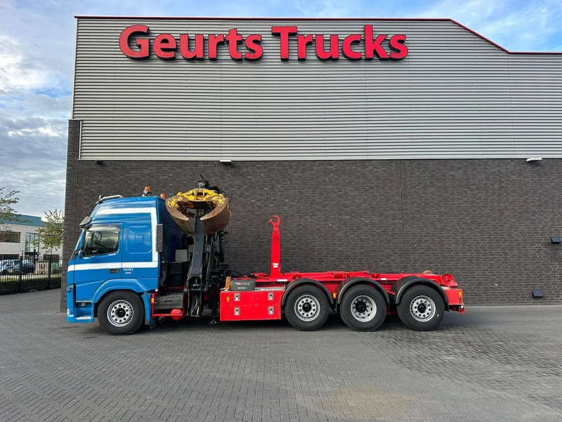 Volvo FM 500 8X2 HIAB MULTILIFT HAAKARMSYSTEM / ABROLLKIPPER / HOOKLIFT MET HIAB LOGLIFT 165Z LAADKRAAN - Hákový nosič kontajnerov, Auto s hydraulickou rukou: obrázok 4 Volvo FM 500 8X2 HIAB MULTILIFT HAAKARMSYSTEM / ABROLLKIPPER / HOOKLIFT MET HIAB LOGLIFT 165Z LAADKRAAN - Hákový nosič kontajnerov, Auto s hydraulickou rukou: obrázok 4