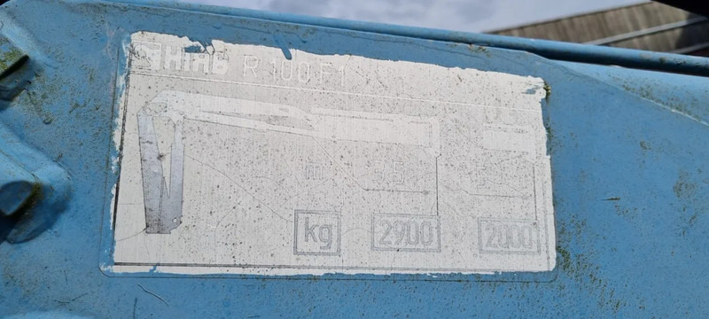 Hiab R 100 F1 - Hydraulická ruka: obrázok 3 Hiab R 100 F1 - Hydraulická ruka: obrázok 3