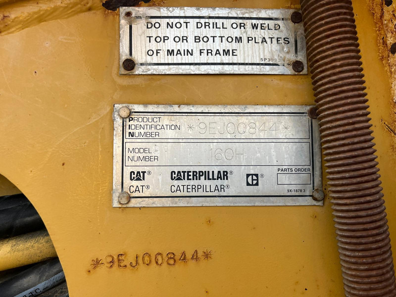 Zrovnávač Caterpillar 160H: obrázok 8