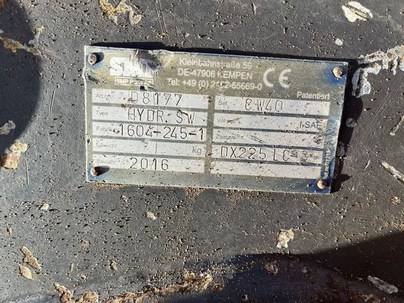 Pásové rýpadlo Doosan DX255LC-3: obrázok 16