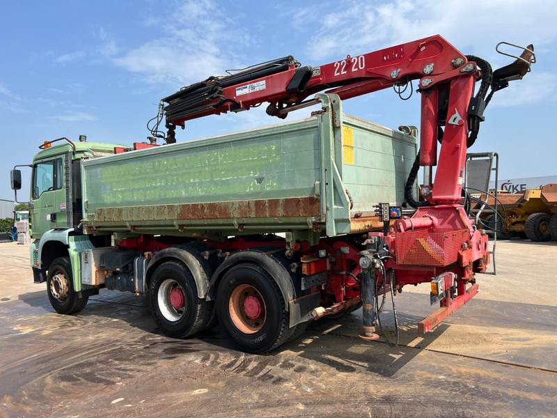 MAN TGA 26.480 tipper + HMF crane - Sklápač, Auto s hydraulickou rukou: obrázok 4 MAN TGA 26.480 tipper + HMF crane - Sklápač, Auto s hydraulickou rukou: obrázok 4