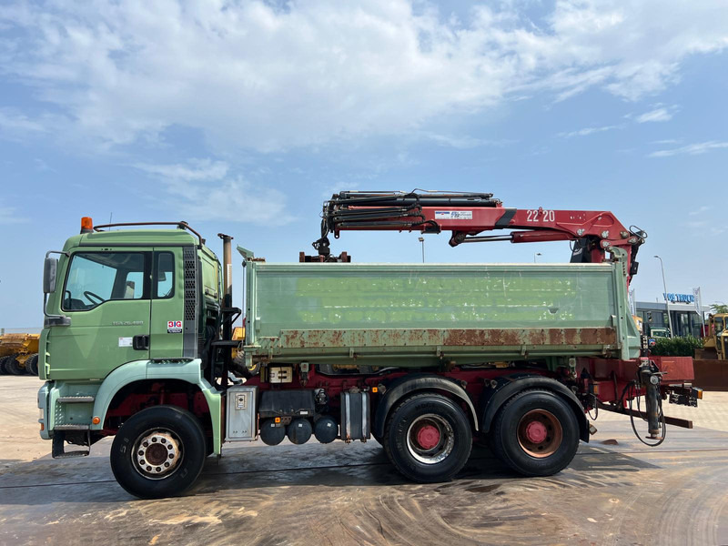 MAN TGA 26.480 tipper + HMF crane - Sklápač, Auto s hydraulickou rukou: obrázok 3 MAN TGA 26.480 tipper + HMF crane - Sklápač, Auto s hydraulickou rukou: obrázok 3