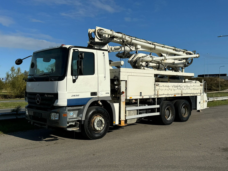 MERCEDESBENZ Actros 2632 6x4 with Putzmeister BSF 24-4 11 24m concrete pump - Autočerpadlo: obrázok 1 MERCEDESBENZ Actros 2632 6x4 with Putzmeister BSF 24-4 11 24m concrete pump - Autočerpadlo: obrázok 1
