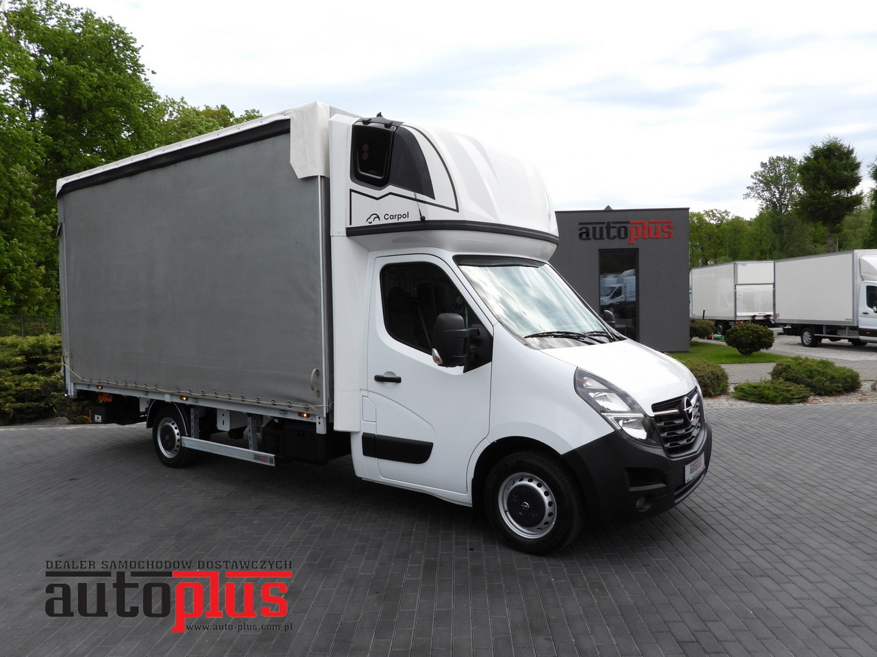 OPEL MOVANO TARPAULIN LIFT 9 PALLETS WEBASTO CRUISE CONTROL LED LIGHTS PNEUMATICS AIR CONDITIONING 165HP - Plachtová dodávka: obrázok 1 OPEL MOVANO TARPAULIN LIFT 9 PALLETS WEBASTO CRUISE CONTROL LED LIGHTS PNEUMATICS AIR CONDITIONING 165HP - Plachtová dodávka: obrázok 1