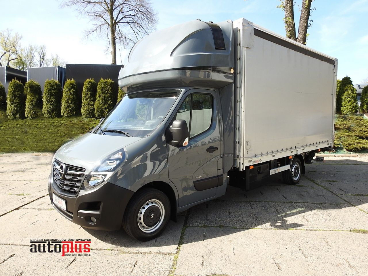 OPEL MOVANO TARPAULIN LIFT 9 PALLETS WEBASTO CRUISE CONTROL NAVIGATION LED LIGHTS PNEUMATICS AIR CONDITIONING 165HP - Plachtová dodávka: obrázok 1 OPEL MOVANO TARPAULIN LIFT 9 PALLETS WEBASTO CRUISE CONTROL NAVIGATION LED LIGHTS PNEUMATICS AIR CONDITIONING 165HP - Plachtová dodávka: obrázok 1