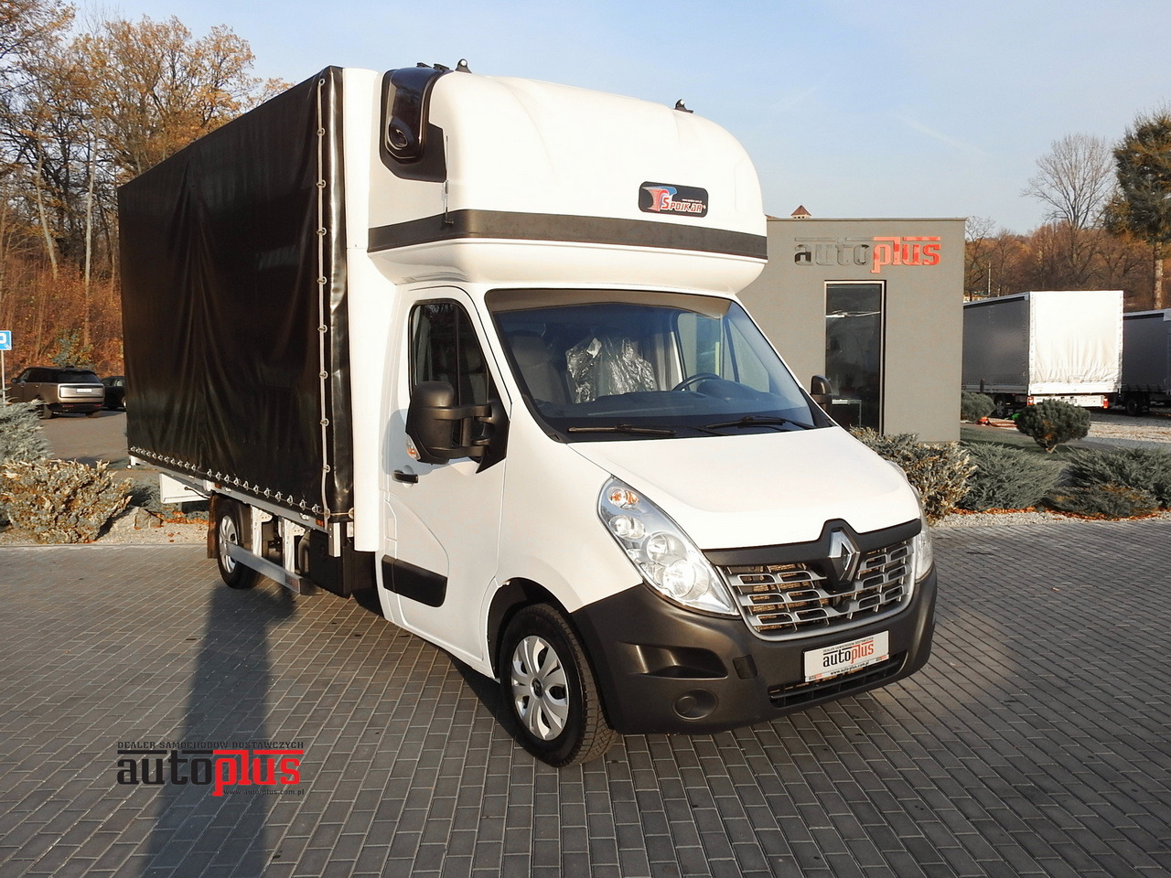 RENAULT MASTER TARPAULIN 10 PALLETS WEBASTO CRUISE CONTROL AIR CONDITIONING PNEUMATICS 170HP - Plachtová dodávka: obrázok 1 RENAULT MASTER TARPAULIN 10 PALLETS WEBASTO CRUISE CONTROL AIR CONDITIONING PNEUMATICS 170HP - Plachtová dodávka: obrázok 1