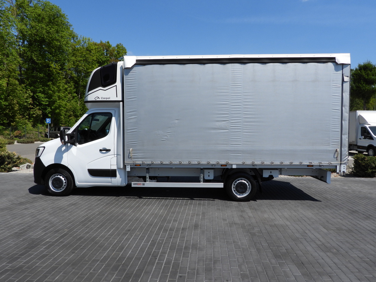 Plachtová dodávka RENAULT MASTER  TARPAULIN 10 PALLETS WEBASTO CRUISE CONTROL LED LIGHTS PNEUMATICS AIR CONDITIONING  165HP: obrázok 10