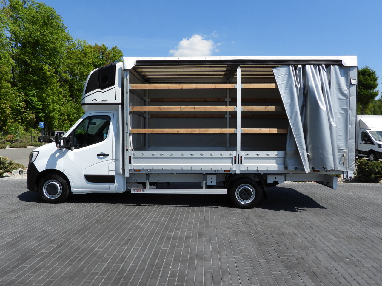 Plachtová dodávka RENAULT MASTER  TARPAULIN 10 PALLETS WEBASTO CRUISE CONTROL LED LIGHTS PNEUMATICS AIR CONDITIONING  165HP: obrázok 8