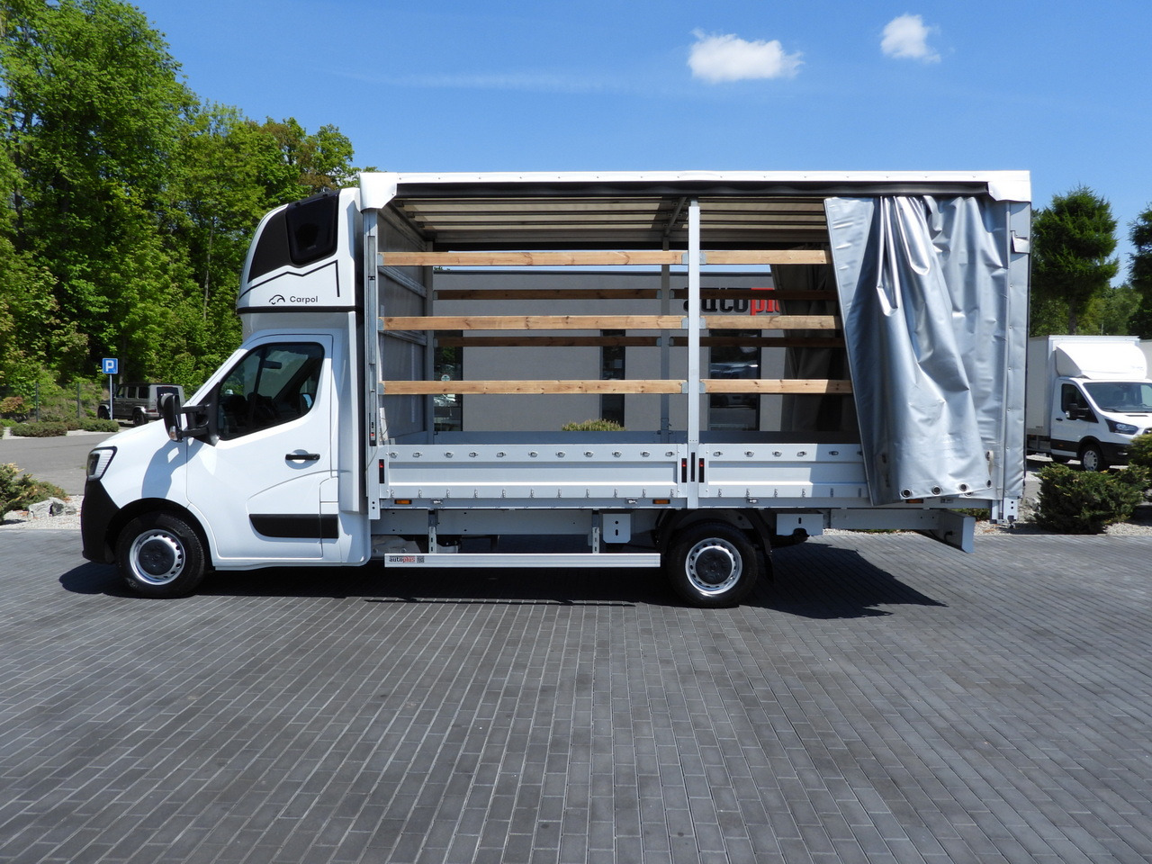 Plachtová dodávka RENAULT MASTER  TARPAULIN 10 PALLETS WEBASTO CRUISE CONTROL LED LIGHTS PNEUMATICS AIR CONDITIONING  165HP: obrázok 19