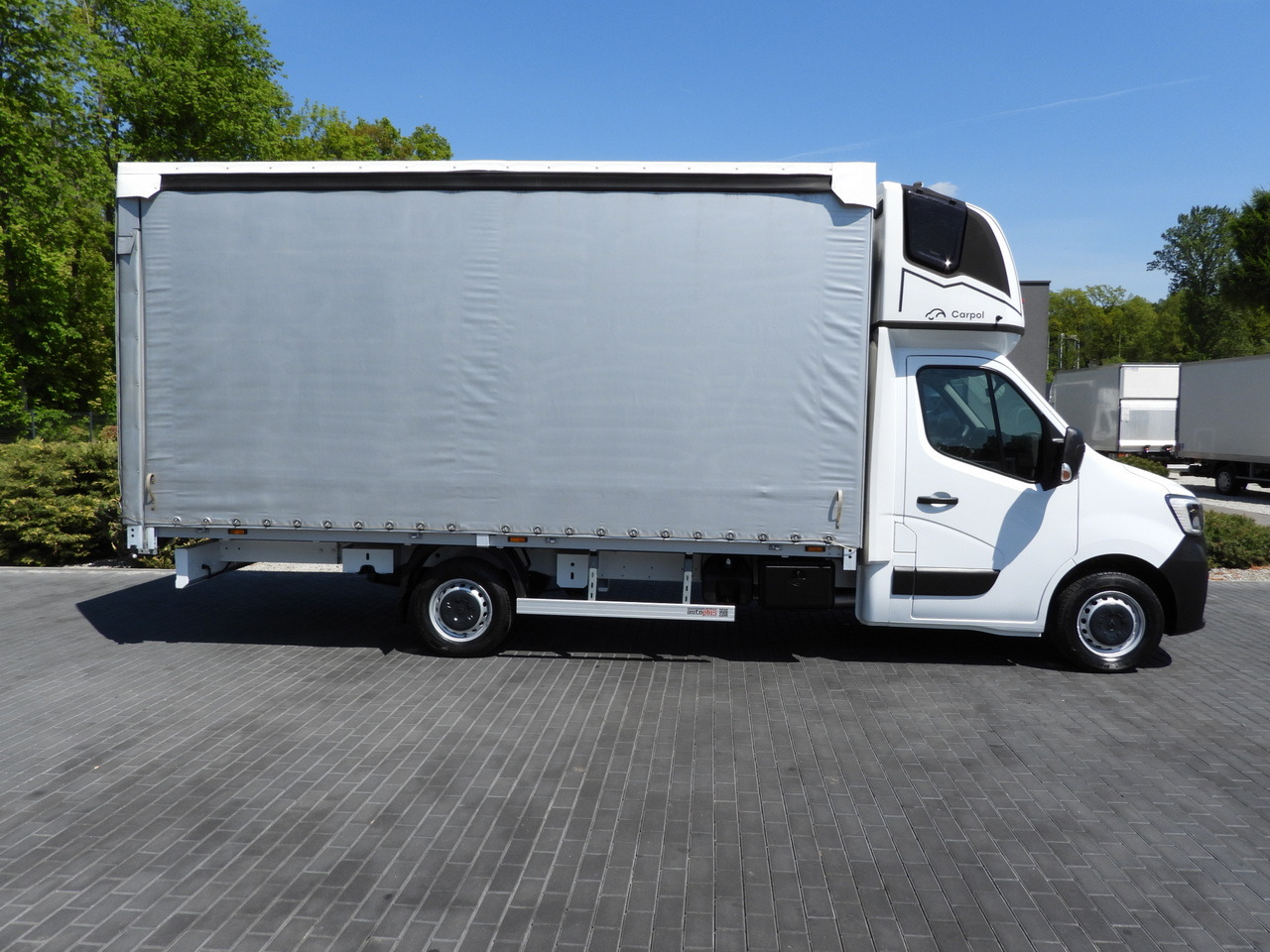 Plachtová dodávka RENAULT MASTER  TARPAULIN 10 PALLETS WEBASTO CRUISE CONTROL LED LIGHTS PNEUMATICS AIR CONDITIONING  165HP: obrázok 17