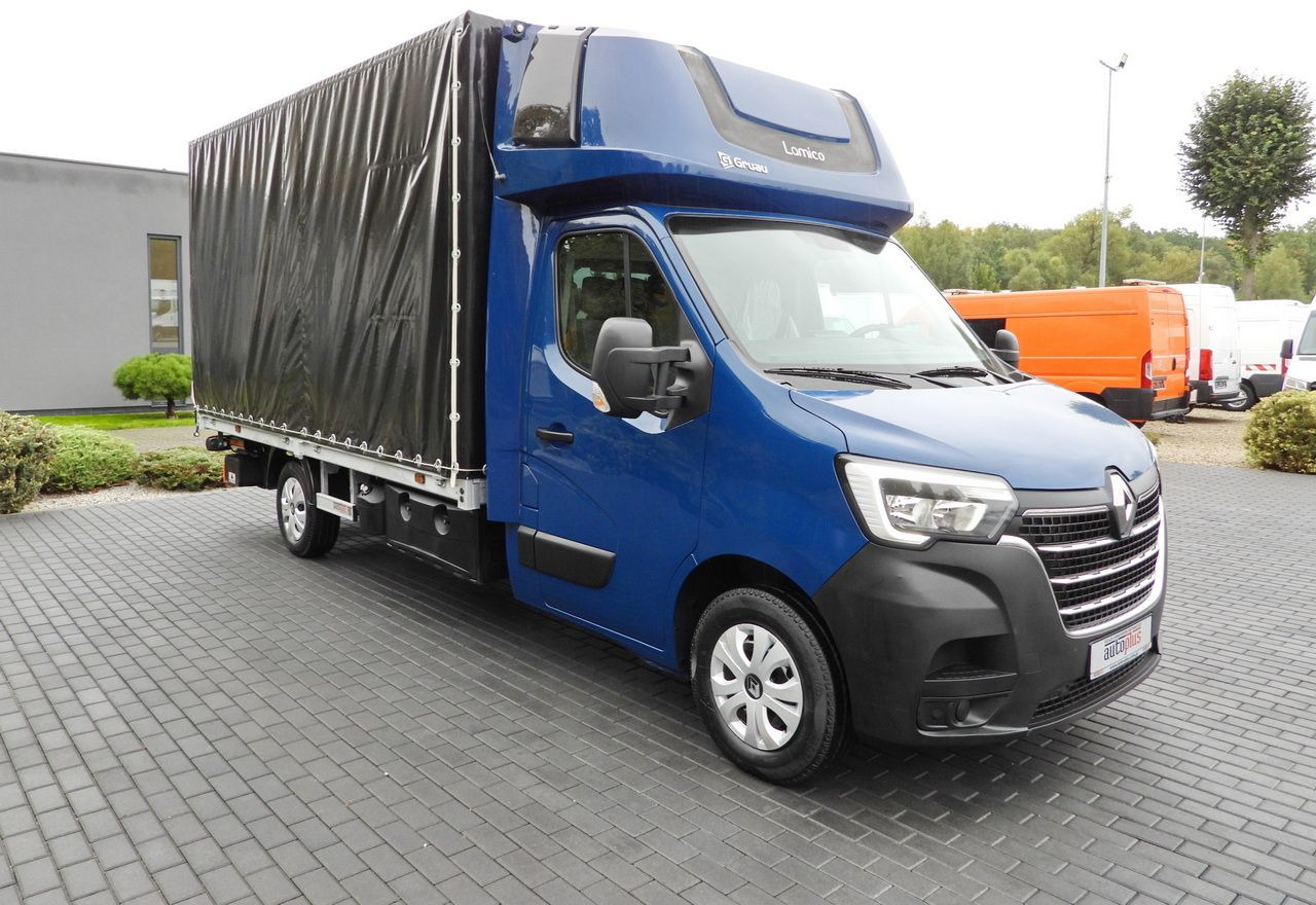 RENAULT MASTER TARPAULIN LIFT 8 PALLETS WEBASTO CRUISE CONTROL LED LIGHTS AIR CONDITIONING 165HP - Plachtová dodávka: obrázok 4 RENAULT MASTER TARPAULIN LIFT 8 PALLETS WEBASTO CRUISE CONTROL LED LIGHTS AIR CONDITIONING 165HP - Plachtová dodávka: obrázok 4