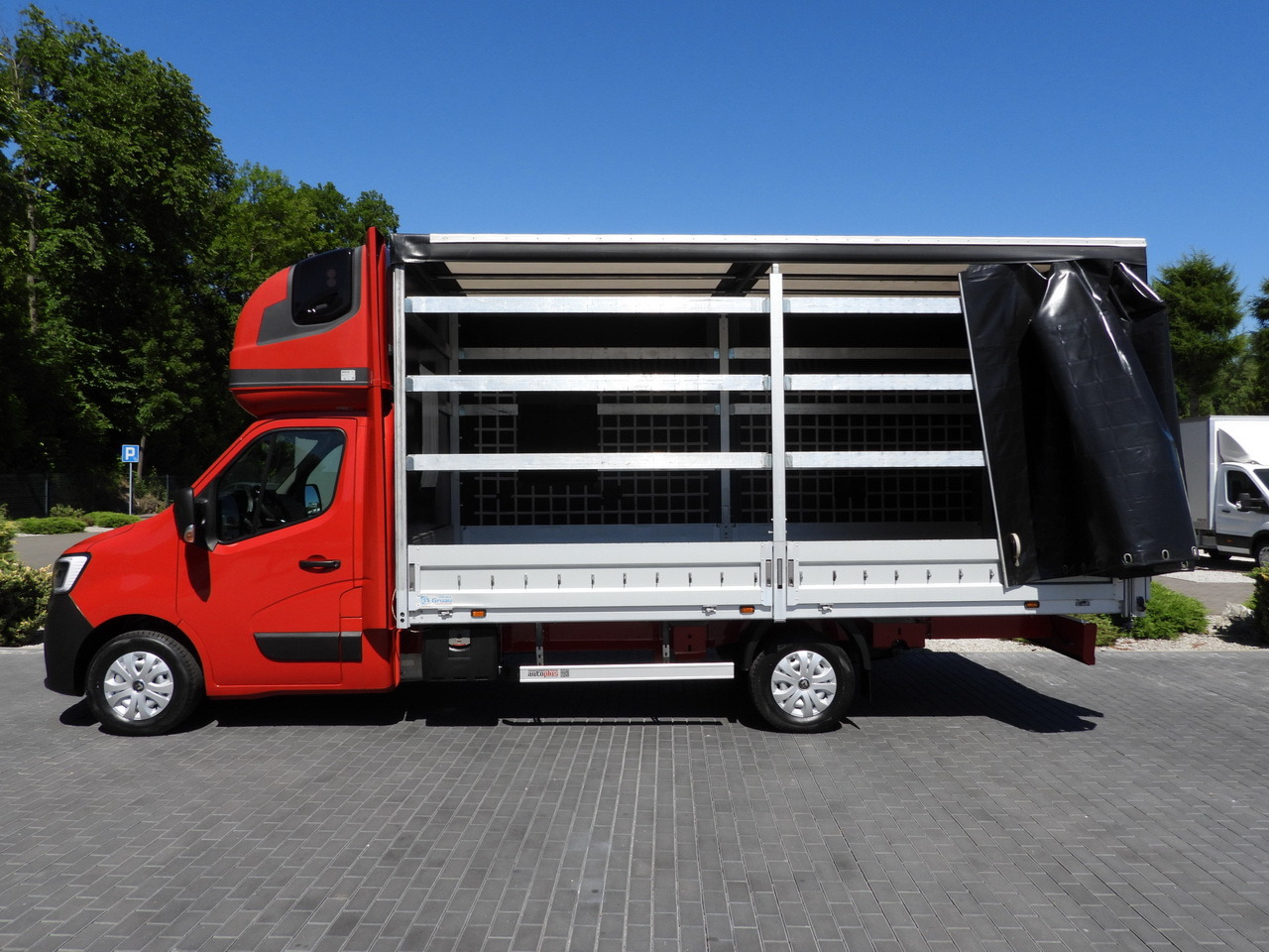 Plachtová dodávka RENAULT MASTER TARPAULIN WEBASTO CRUISE CONTROL LED LIGHTS PNEUMATICS AIR CONDITIONING  165HP: obrázok 9