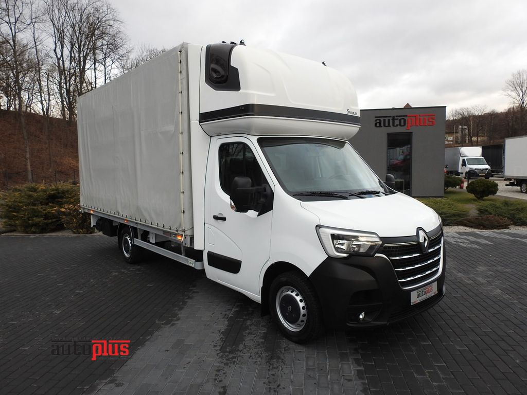 Renault MASTER PRITSCHE PLANE 10 PALETTEN WEBASTO A/C - Plachtová dodávka: obrázok 1 Renault MASTER PRITSCHE PLANE 10 PALETTEN WEBASTO A/C - Plachtová dodávka: obrázok 1