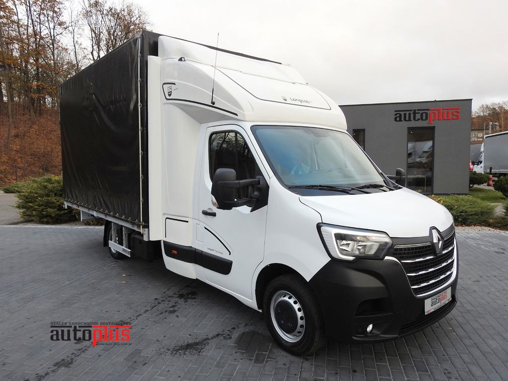 Renault MASTER PRITSCHE PLANE 10 PALETTEN WEBASTO TEMPOM - Plachtová dodávka, Dodávkа s dvojitou kabínou: obrázok 1 Renault MASTER PRITSCHE PLANE 10 PALETTEN WEBASTO TEMPOM - Plachtová dodávka, Dodávkа s dvojitou kabínou: obrázok 1
