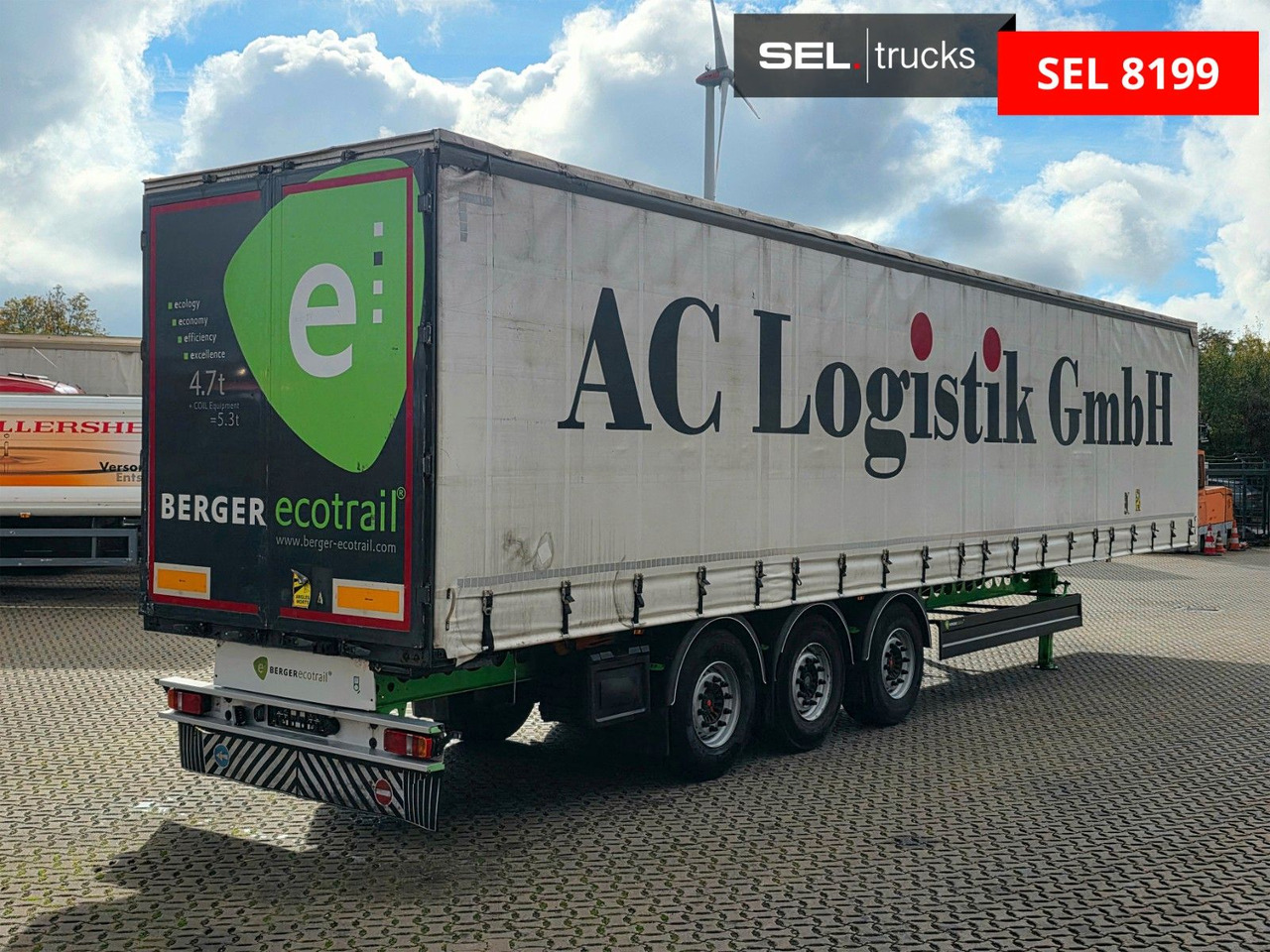 Berger SAPL24 / Coilmulde / 5.560 kg LEERGEWICHT - Plachtový náves: obrázok 5 Berger SAPL24 / Coilmulde / 5.560 kg LEERGEWICHT - Plachtový náves: obrázok 5