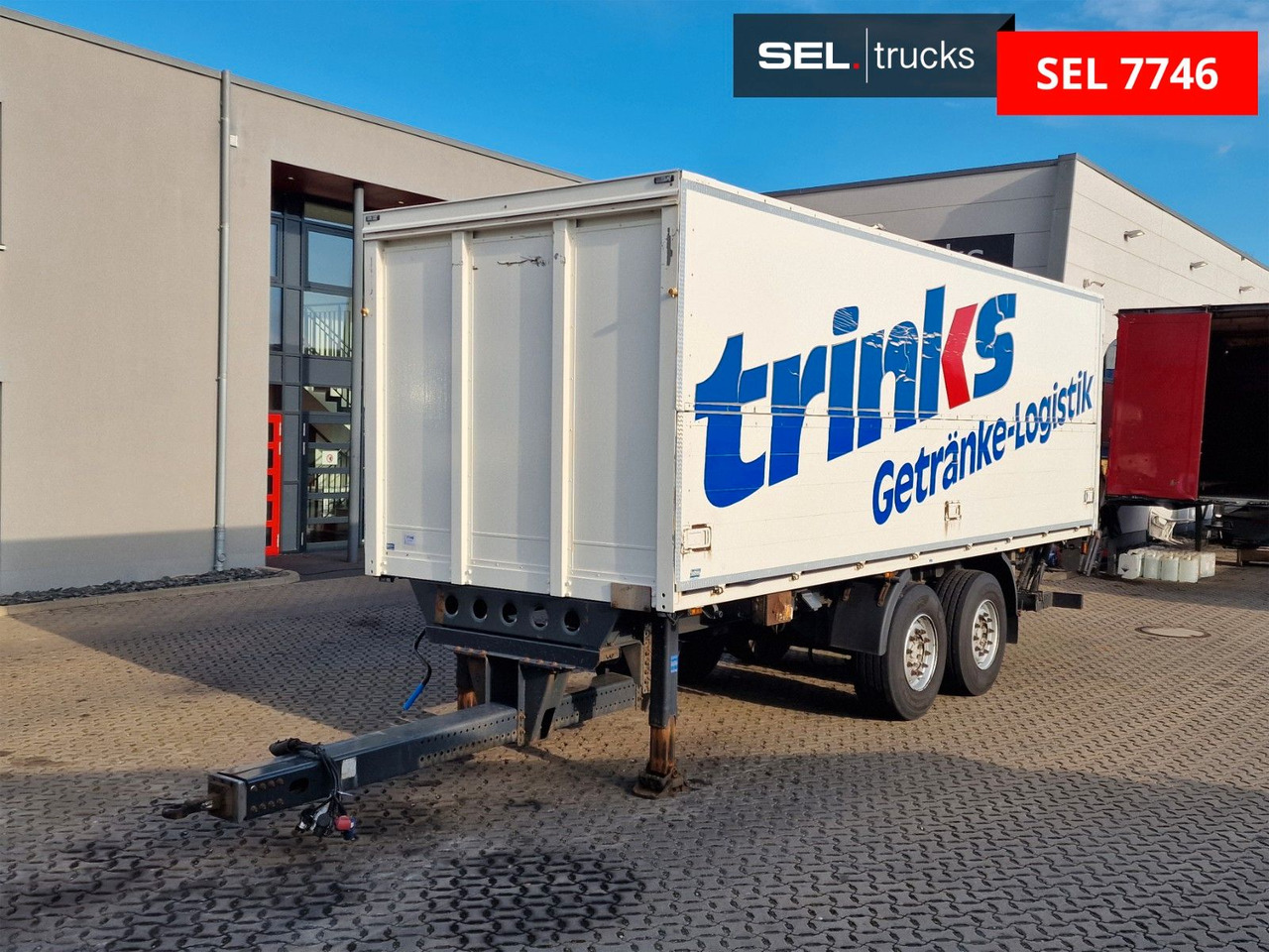 Böse BTA 7.3 / Ladebordwand / 2 Achsen - Tandem - Príves na přepravu nápojů: obrázok 1 Böse BTA 7.3 / Ladebordwand / 2 Achsen - Tandem - Príves na přepravu nápojů: obrázok 1