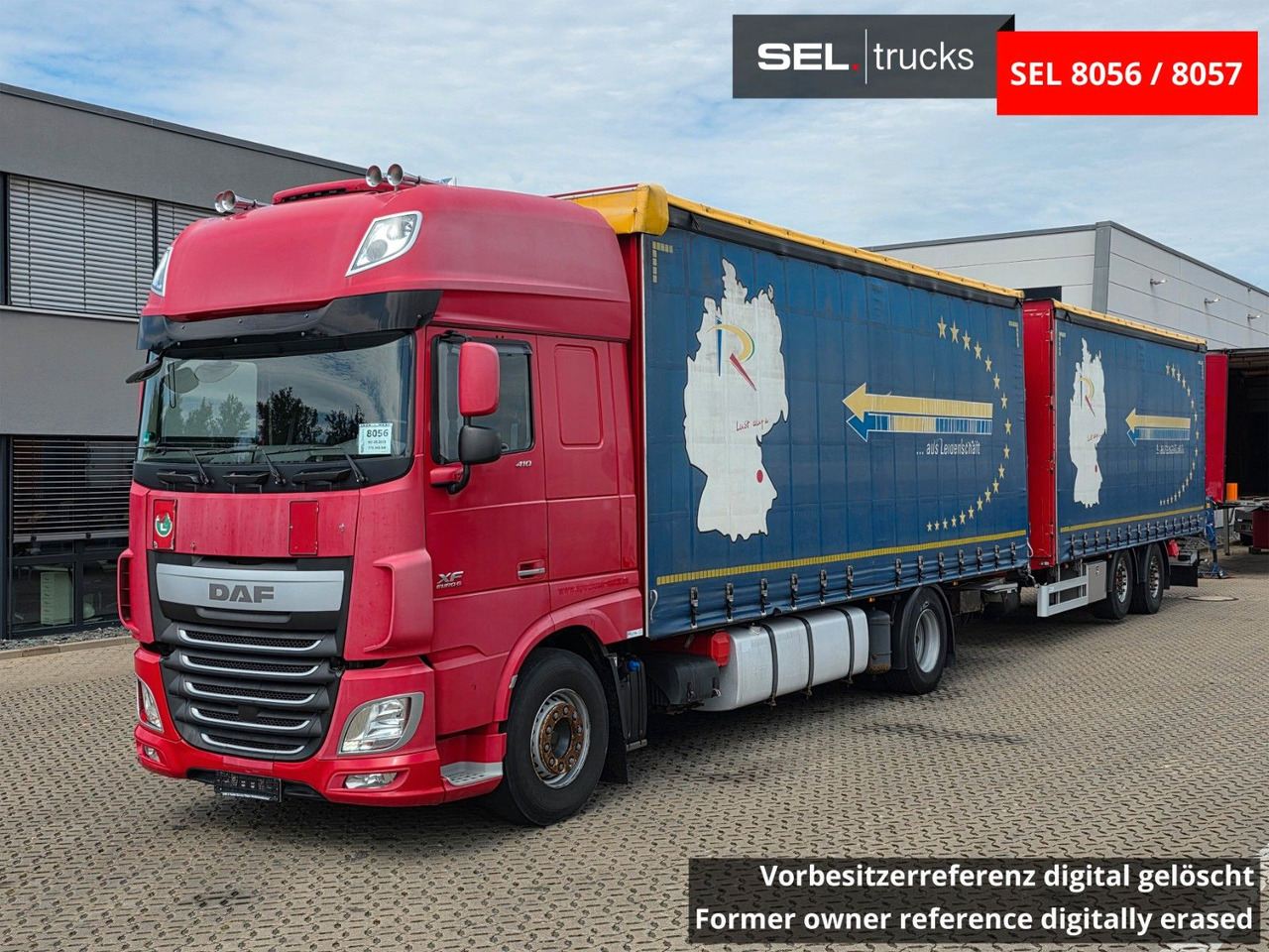 DAF XF 410 / ZF Intarder / Durchladezug - Plachtové nákladné vozidlo: obrázok 1 DAF XF 410 / ZF Intarder / Durchladezug - Plachtové nákladné vozidlo: obrázok 1