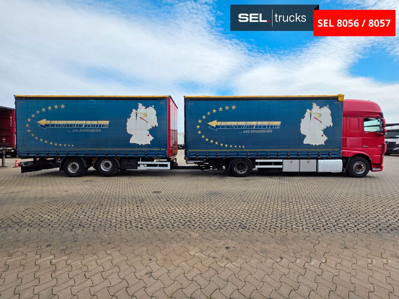 DAF XF 410 / ZF Intarder / Durchladezug - Plachtové nákladné vozidlo: obrázok 4 DAF XF 410 / ZF Intarder / Durchladezug - Plachtové nákladné vozidlo: obrázok 4