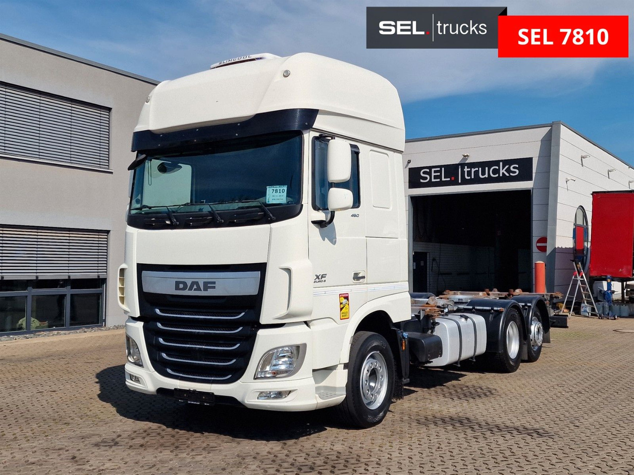 DAF XF 460 FAN / Intarder / Lenkachse / Standklima - Kontejnérový podvozek/ Výměnná nástavba: obrázok 1 DAF XF 460 FAN / Intarder / Lenkachse / Standklima - Kontejnérový podvozek/ Výměnná nástavba: obrázok 1