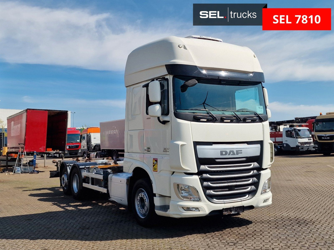 DAF XF 460 FAN / Intarder / Lenkachse / Standklima - Kontejnérový podvozek/ Výměnná nástavba: obrázok 3 DAF XF 460 FAN / Intarder / Lenkachse / Standklima - Kontejnérový podvozek/ Výměnná nástavba: obrázok 3