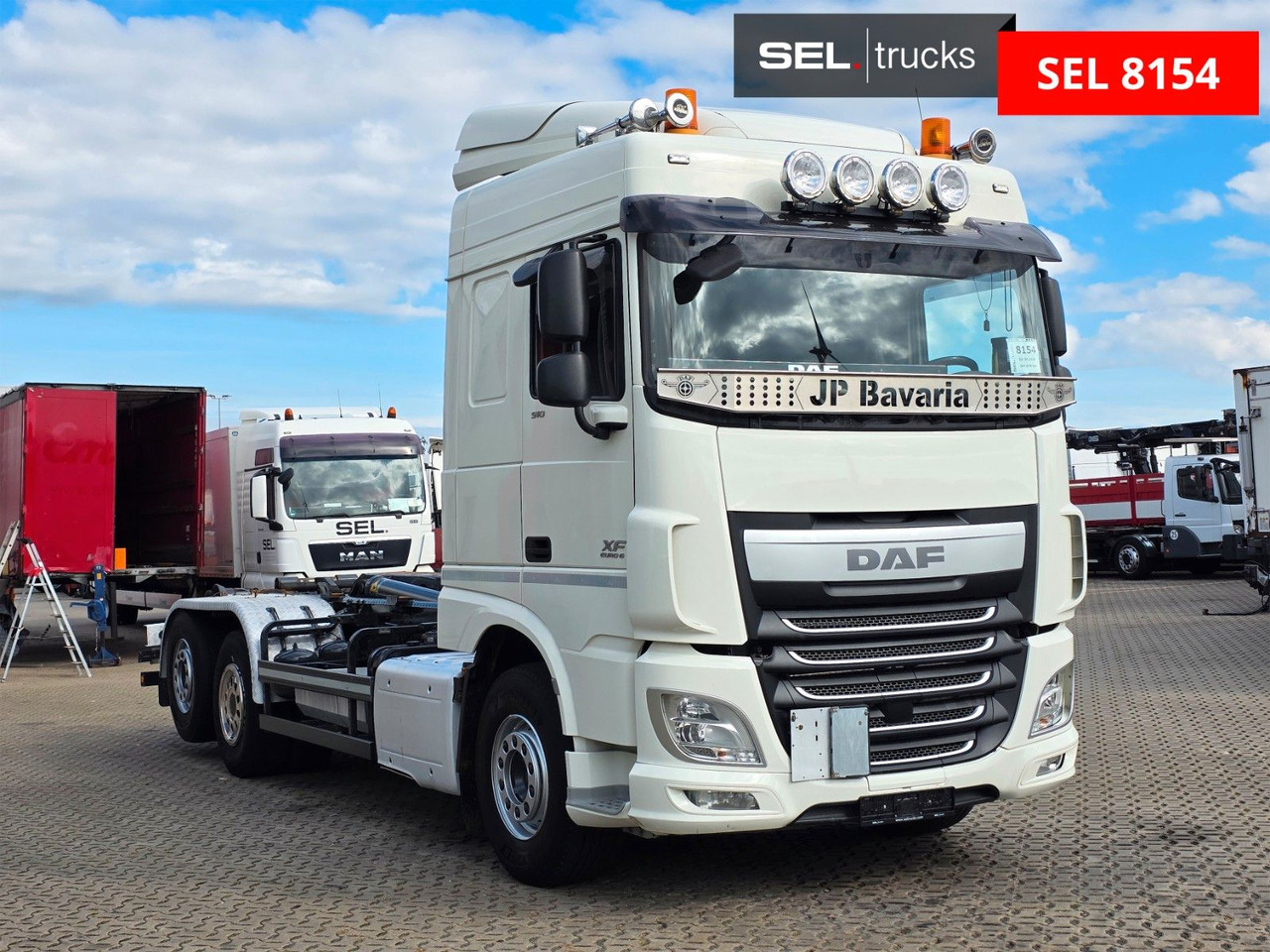 DAF XF 510 FAN / ZF Intarder / Lenk-Liftachse - Hákový nosič kontajnerov: obrázok 3 DAF XF 510 FAN / ZF Intarder / Lenk-Liftachse - Hákový nosič kontajnerov: obrázok 3