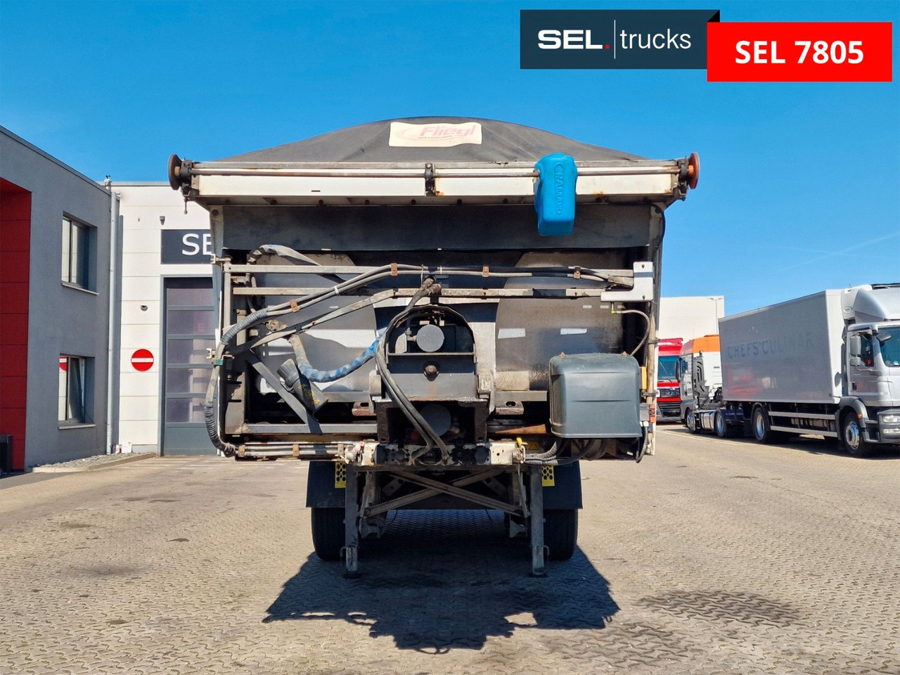 Fliegl ASS 372 Thermo / Thermomulde mit Abschiebetechn. - Náves sklápěcí: obrázok 2 Fliegl ASS 372 Thermo / Thermomulde mit Abschiebetechn. - Náves sklápěcí: obrázok 2