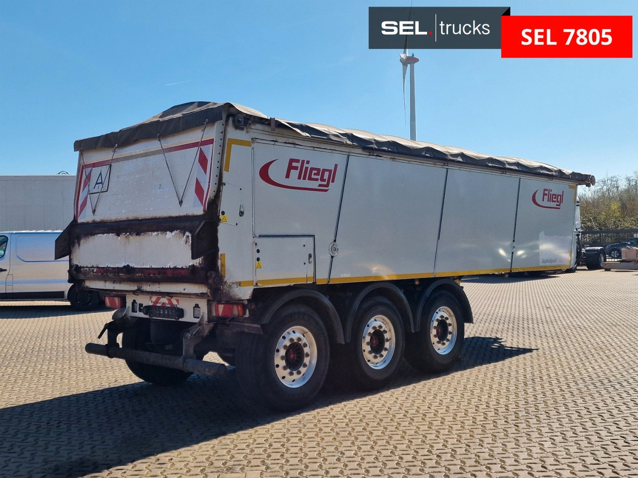 Fliegl ASS 372 Thermo / Thermomulde mit Abschiebetechn. - Náves sklápěcí: obrázok 5 Fliegl ASS 372 Thermo / Thermomulde mit Abschiebetechn. - Náves sklápěcí: obrázok 5