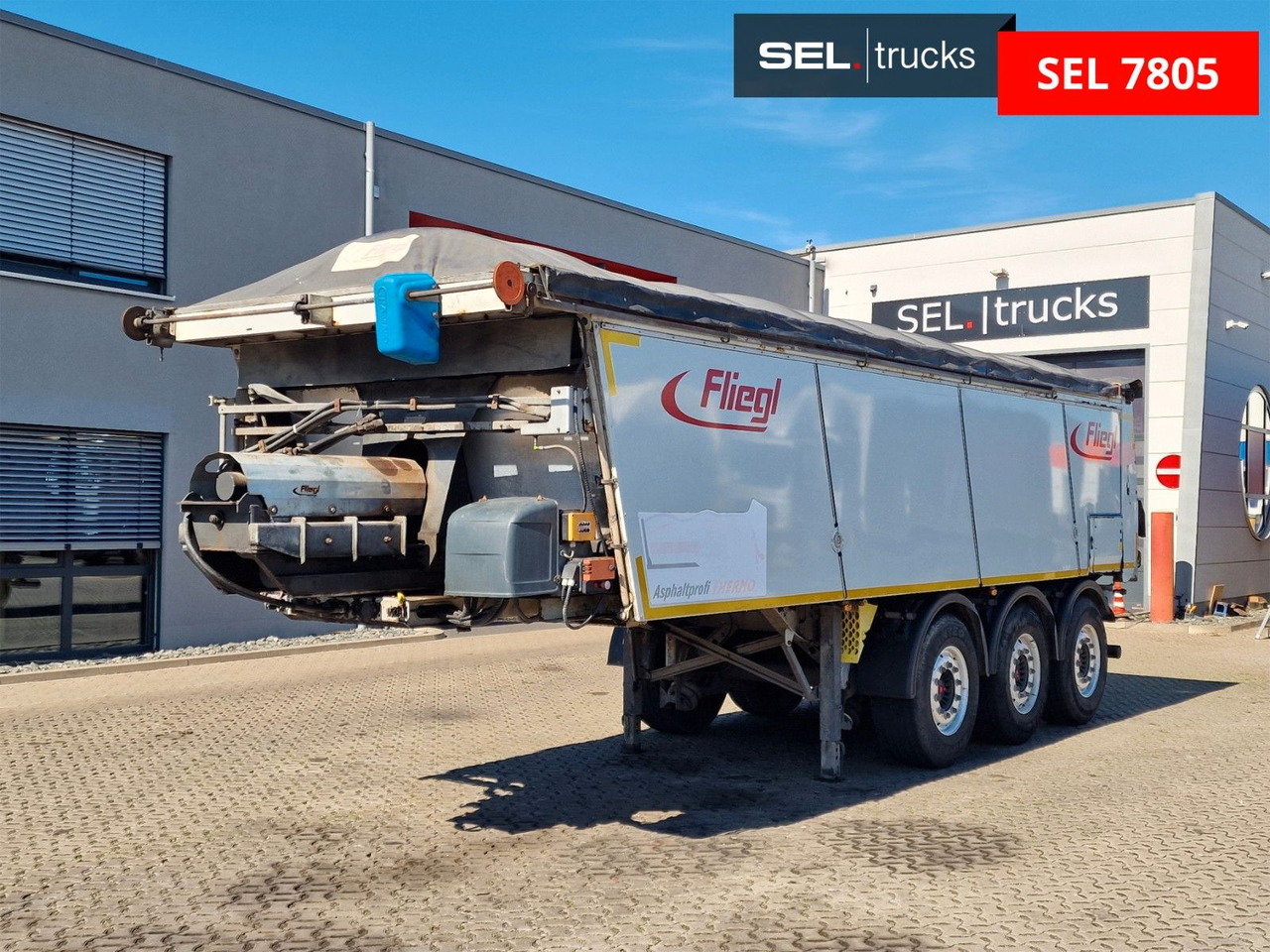 Fliegl ASS 372 Thermo / Thermomulde mit Abschiebetechn. - Náves sklápěcí: obrázok 1 Fliegl ASS 372 Thermo / Thermomulde mit Abschiebetechn. - Náves sklápěcí: obrázok 1