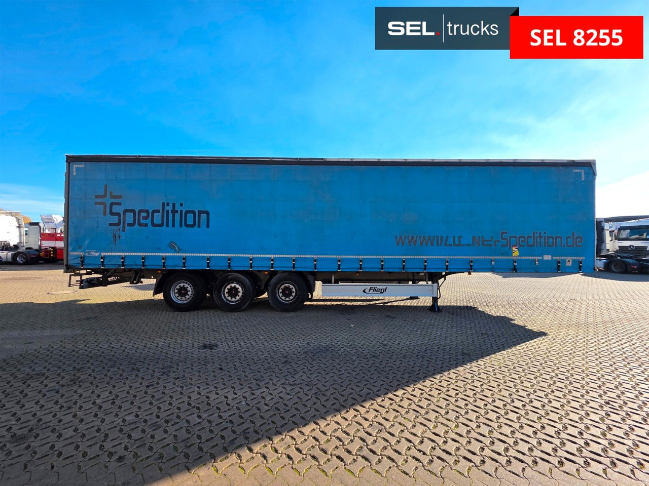 Fliegl SDS01 / Coilmulde / EDSCHA - Plachtový náves: obrázok 4 Fliegl SDS01 / Coilmulde / EDSCHA - Plachtový náves: obrázok 4