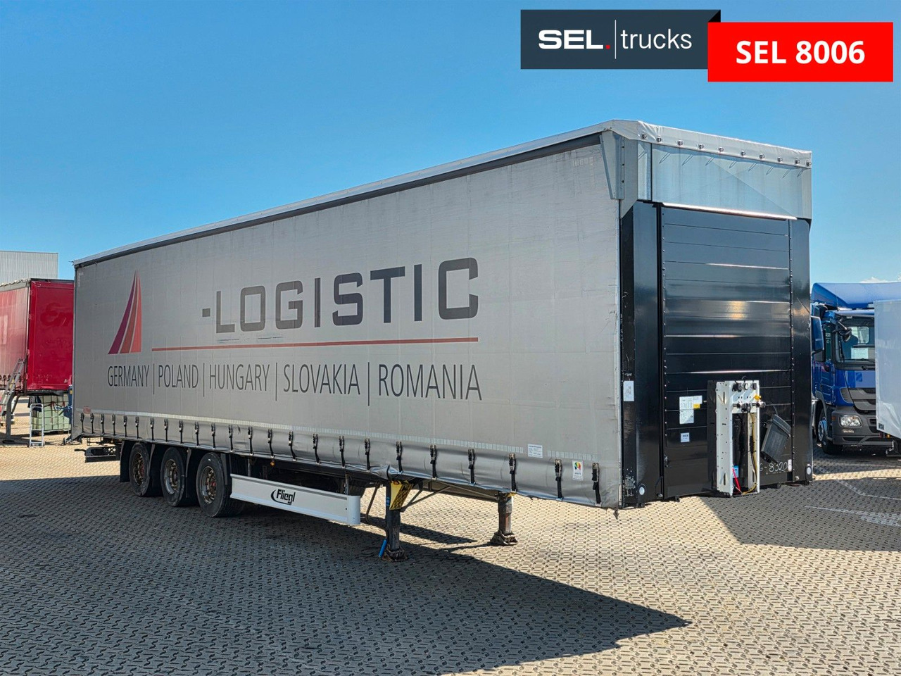 Fliegl SDS01 / Hubdach / EDSCHA / Mega / Liftachse - Plachtový náves: obrázok 3 Fliegl SDS01 / Hubdach / EDSCHA / Mega / Liftachse - Plachtový náves: obrázok 3
