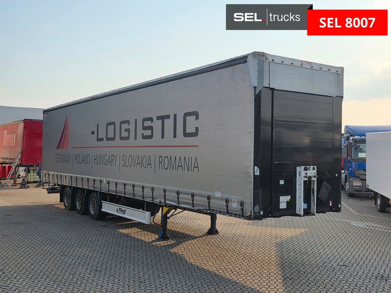 Fliegl SDS01 / Hubdach / EDSCHA / Mega / Liftachse - Plachtový náves: obrázok 3 Fliegl SDS01 / Hubdach / EDSCHA / Mega / Liftachse - Plachtový náves: obrázok 3