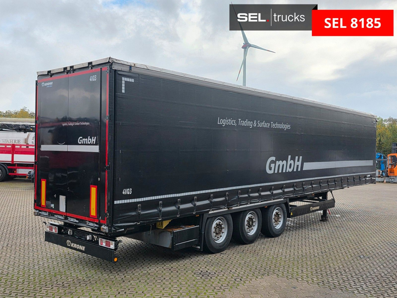 Krone SD / EDSCHA / Liftachse - Plachtový náves: obrázok 5 Krone SD / EDSCHA / Liftachse - Plachtový náves: obrázok 5