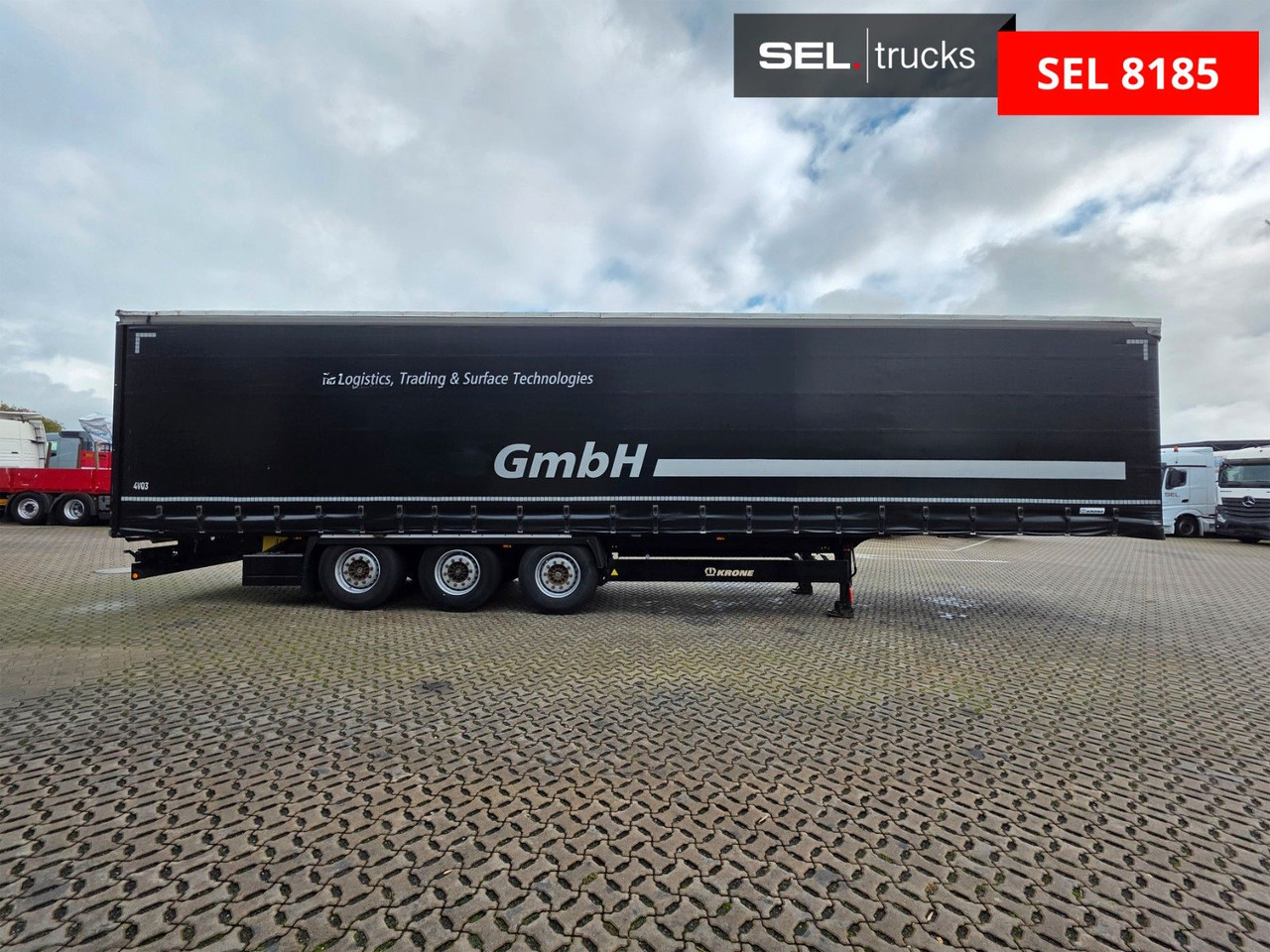 Krone SD / EDSCHA / Liftachse - Plachtový náves: obrázok 4 Krone SD / EDSCHA / Liftachse - Plachtový náves: obrázok 4