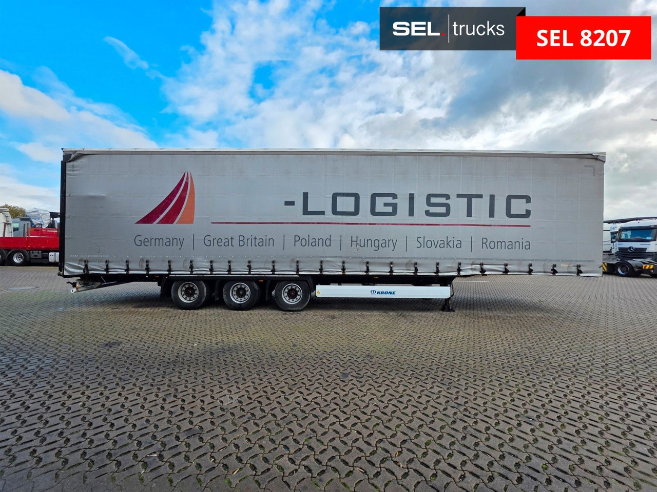 Krone SD / Hubdach / EDSCHA / Liftachse - Plachtový náves: obrázok 4 Krone SD / Hubdach / EDSCHA / Liftachse - Plachtový náves: obrázok 4