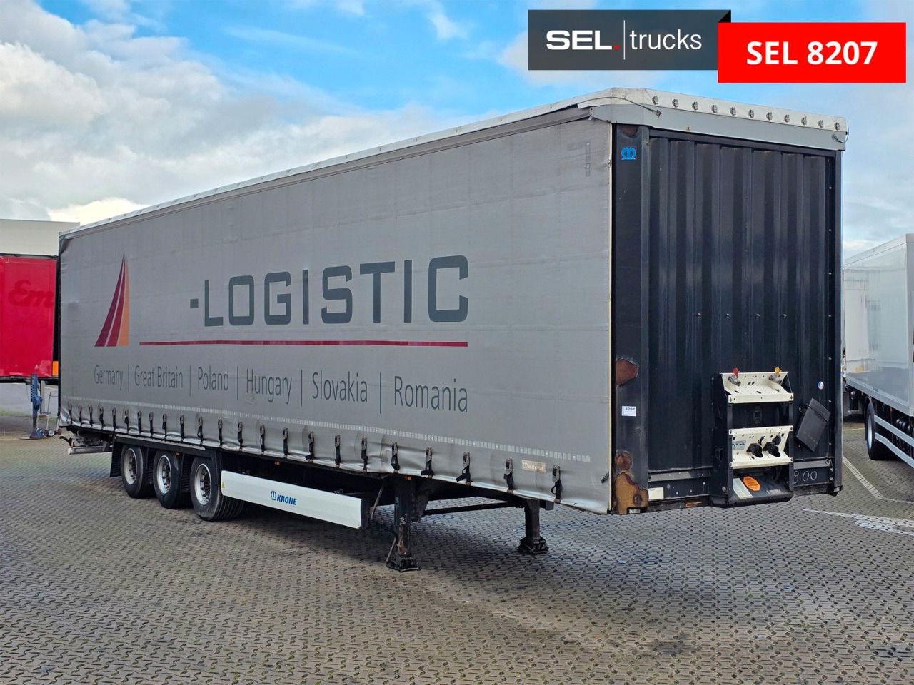 Krone SD / Hubdach / EDSCHA / Liftachse - Plachtový náves: obrázok 3 Krone SD / Hubdach / EDSCHA / Liftachse - Plachtový náves: obrázok 3