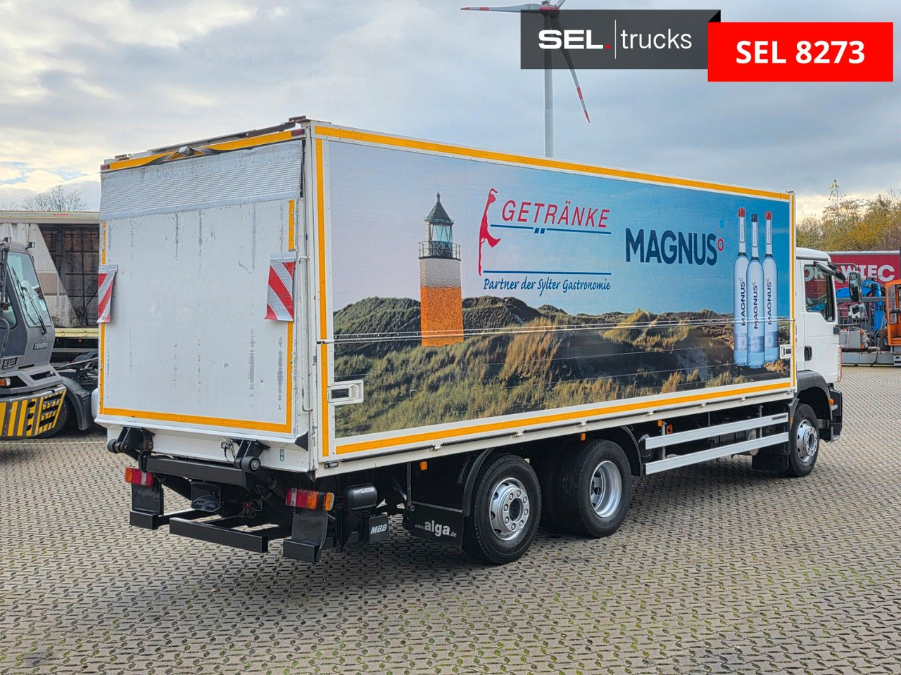 MAN TGM 22.290 6x2-4 LL / Ldbw / Rückfahrk. / Lenkac - Přepravník nápojů: obrázok 5 MAN TGM 22.290 6x2-4 LL / Ldbw / Rückfahrk. / Lenkac - Přepravník nápojů: obrázok 5