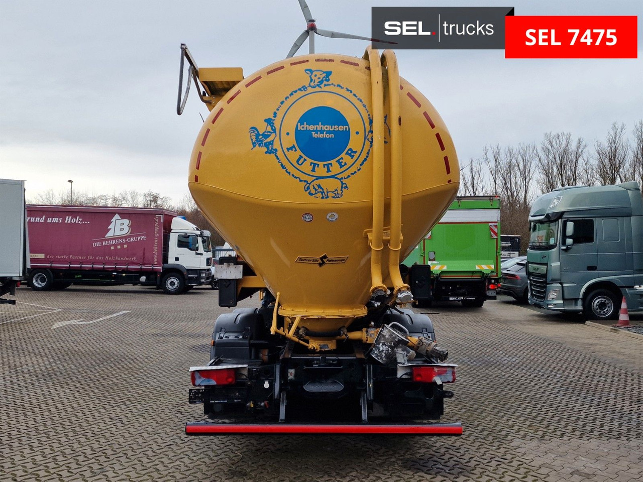 MAN TGS 26.440 6X2-4 LL / SILO / ZF Int. / Spitzer / - Cisternové vozidlo: obrázok 5 MAN TGS 26.440 6X2-4 LL / SILO / ZF Int. / Spitzer / - Cisternové vozidlo: obrázok 5