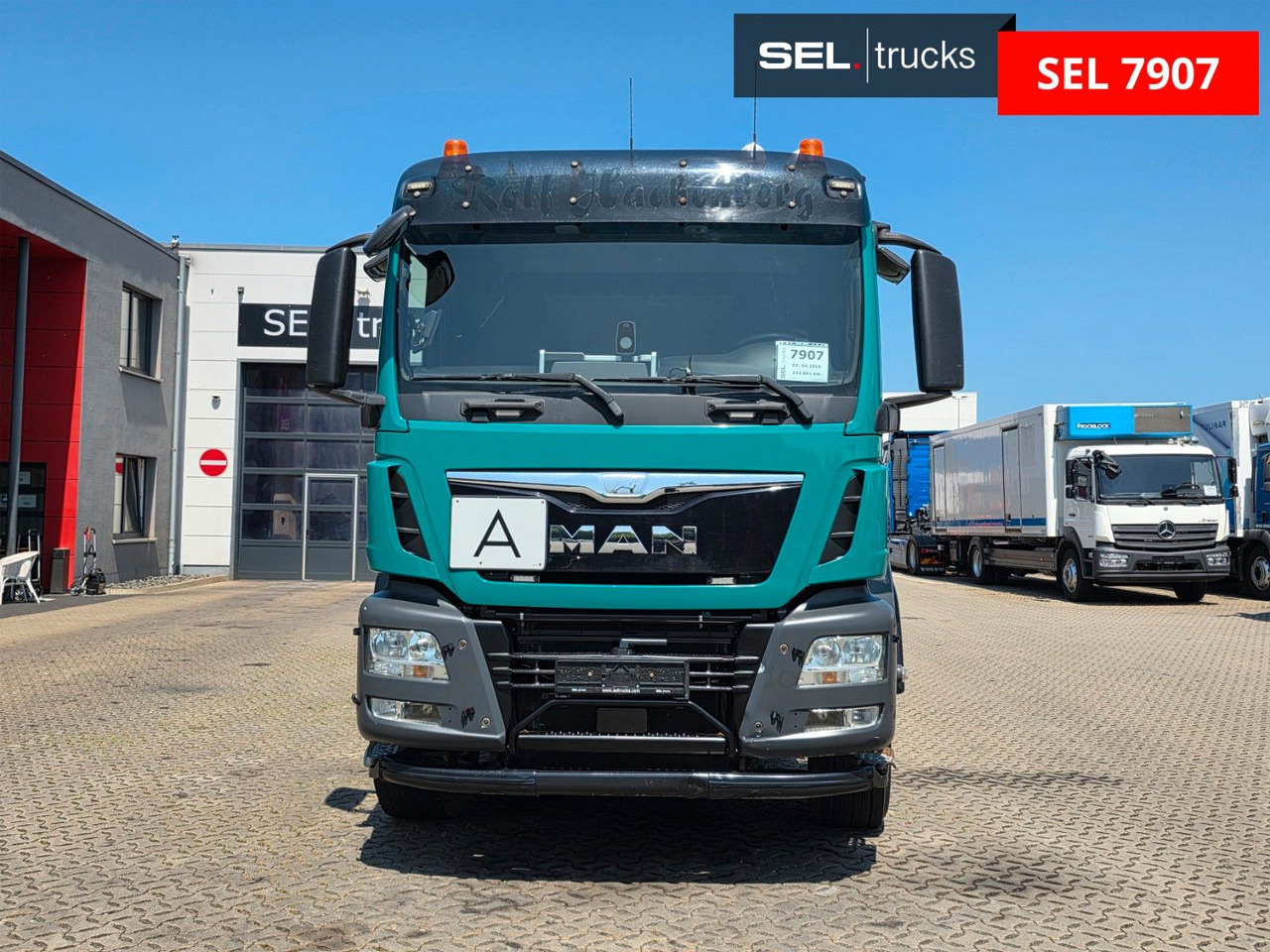 MAN TGS 28.480 6X4H-4 BL /HIAB /Fernbed. / Lenkachse - Sklápač, Auto s hydraulickou rukou: obrázok 4 MAN TGS 28.480 6X4H-4 BL /HIAB /Fernbed. / Lenkachse - Sklápač, Auto s hydraulickou rukou: obrázok 4