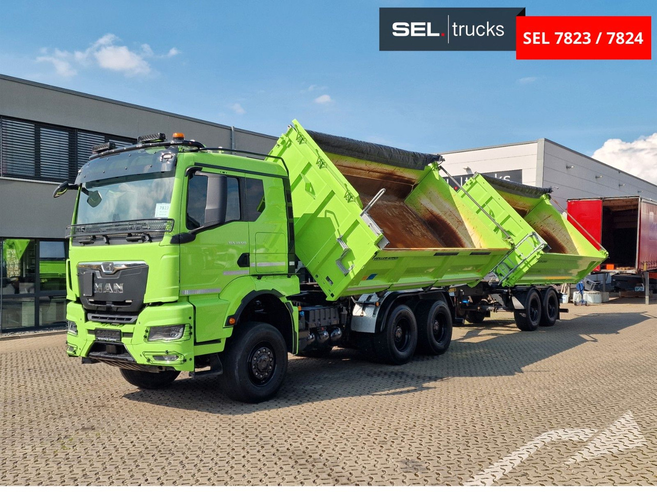 MAN TGS 33.510 6x6 BL CH /Dreiseitenkipper /6x6 / 6D - Sklápač: obrázok 1 MAN TGS 33.510 6x6 BL CH /Dreiseitenkipper /6x6 / 6D - Sklápač: obrázok 1